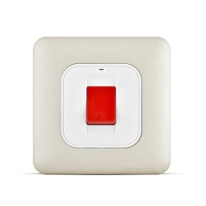 Air Conditioner DP Switch 45 Amp 7x7cm Champagne, 250V | Spectra