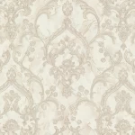 ورق حائط كلاسيك طول 1.005سم، عرض 106سم، لون بيج، موديل بويم