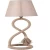 Turkish lamp, jute rope with jute tarboosh , 80 cm Height, 30 cm Diameter, beige Color