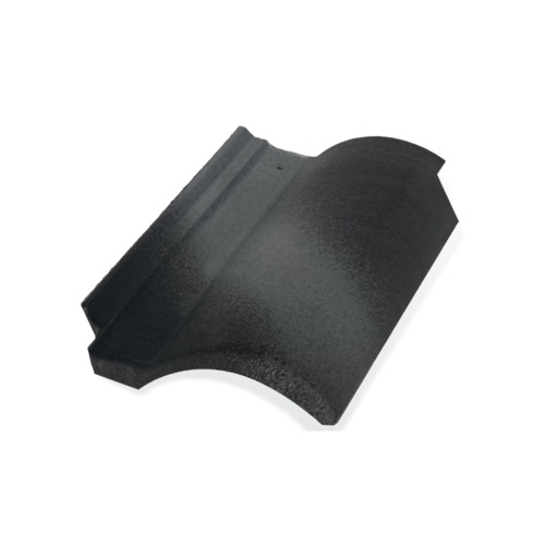 Concrete Tile 420x260x20 mm 12 Bar Pressure Black | Al Diyar for bricks and cladding brick
