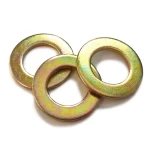 Galvanized Flat Washer Size 35 mm Yellow Color        | Al Hadara Tower Company