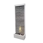 Steel Decorative Gray Waterfall, Size 180 × 60 cm, Product Number AHP 722403