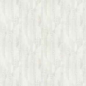 Italian Wallpaper Geometric Design Off White, Size 10m x 1.06m, Model RC19068 | Balbaid Decor Company