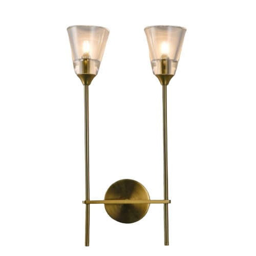 Decorative Gold Wall Light 32 cm Width, 58 cm Length, 13 cm Depth | 47900