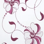 Wallpaper Set Aruba, Size 5 m², German Product, Off White with Pink Color, Product Code 5716-16