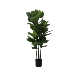 Decorative Artificial Tree Height 150 cm Green Color with Pot | 