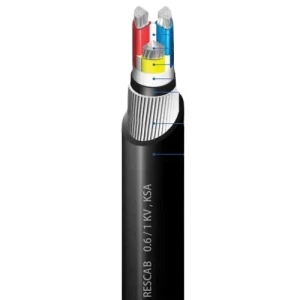 400mm² Three Core 0.6/1kV Stranded Aluminium SWA Armored Electrical Cable, PVC Insulation, 250m | RESCAB
