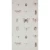 Youth wallpaper, beige color, length 10 m, width 0.53 m, model 18433 