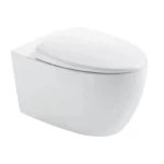White Wall Mounted WC, Round Shape, Size 18 cm,
