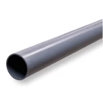UPVC plastic pipes, size 4 inches, thickness 3.91 mm, gray color | Almanar