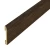 Dark Brown Polystyrene Vinyl Skirting, Size 240x8 cm