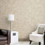 Patterned Wallpaper, Length 15.6 meters, Width 100 cm, dark beige Color 