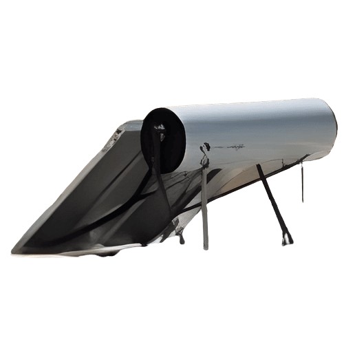 سخان مياه شمسي اسباني سعة 300 لتر، مطلي بالمينا مزدوج، معزول 50 مم | Delpaso
