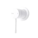 One Way Concealed  Shower Mixer, 6.5×6.6×15.5 , Italian, Matte White Color