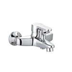 Shower Mixer With Hose and Handset, Chrome Color 