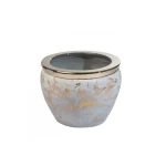 حوض سيراميك، أبعاد 40 سم، شكل دائري