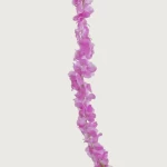 إكليل زهرة هيدرينجا، طول 160 سم، عرض 4 سم، لون بنفسجي