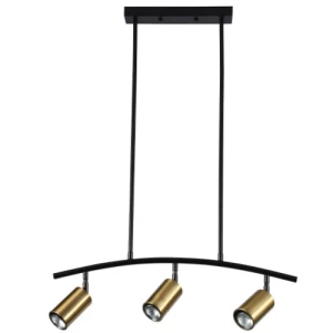 Crystal Chandelier Modern Tube Design 72.2 cm Width 90 cm Height Black | 49462