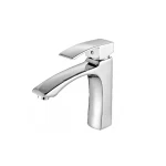 Lima Bathroom Washbasin Faucet , Chrome Color