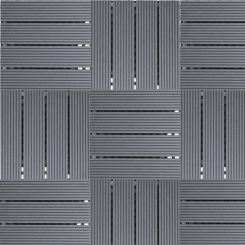 Chinese Wood Alternative Panel for Flooring 30x30 cm Light Grey | GWPC10200