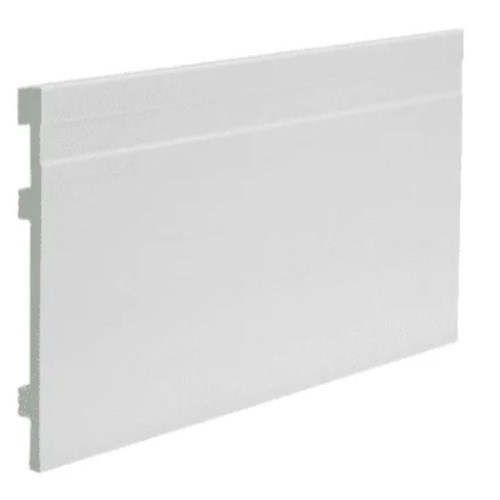 Fiber Wall Skirting Size 240x2.6 cm White Color | AL-X01
