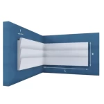 نعلة فوم داخلية مقاس 25 سم لون ابيض  