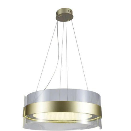 Circular Ceiling Light 22cm Length 80cm Width Silver Color | 