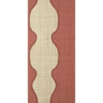 بلاط سيراميك عرض 20 سم، طول 43 سم، لون بني، مستطيل شكل | شركة المستقبل للسيراميك