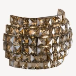 إضاءة جداريه مودرن نحاسي، طول 24 سم، عرض 12 سم