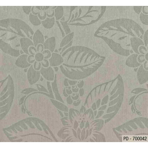 Floral Wall Covering Pale Green 10m x 1.06m, Model 700042 | Balbaid Decor Company