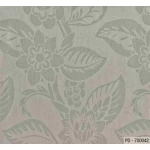 Floral wall covering pale green color, length 10m, width 1.06m, model 700042