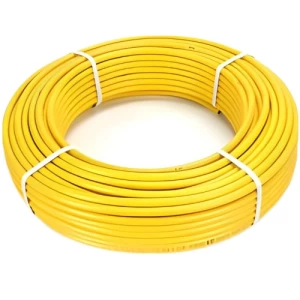 أنابيب HDPE PE 80 ضغط 16 بار قطر 40 مم سمك 4.5 مم لون أصفر | نيبروبلاست