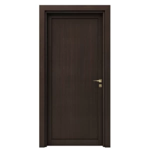 Premium Moisture-Resistant Door 235x115 cm, Burnt Brown, 6 cm Thick, Model TR17 | 