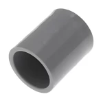 UPVC Repair Coupling Size 50 mm, Length 126 mm, Gray Color | Saudi Industries for Pipes