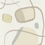 Modern wall covering light beige, length 10m, width 0.53 m, model 73202