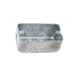 علبة مفاتيح امريكي، حديد مطلي بالزنك مقاس 2×4×1/2 انش، سماكة 1.3 مم | الروف