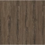 SPC parquet made of waterproof vinyl tiles, 5 mm thick, brown color, model 613