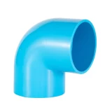 PPR Plastic Elbow 87.5°, Size 75 mm, length 125 mm, blue color |  Al Mona