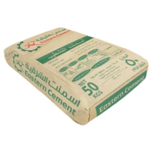 اسمنت تشطيب عبوة 50 كجم، ASTM C 1157 Type GU | شركة اسمنت المنطقة الشرقية