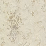Italian Patterned Wall Decoration, Size 10m×1.06m, beige Color, Model 84008  