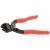Knipex Fencing Cutters, 8 in Overall Length, Straight Cut Cutting Action