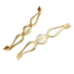 مسكة المطبخ، لون دهبي