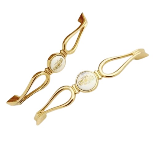 Kitchen Handle Gold Color, Arc Shape | 