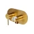 Bidet Mixer Made of Copper, Dimensions 17×8.5×13.2 cm, Matte Gold Color, Pressure 15 Bar