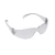 نظارة حماية من 3M، إطار مربع، اللون أبيض، مضادة للخدش