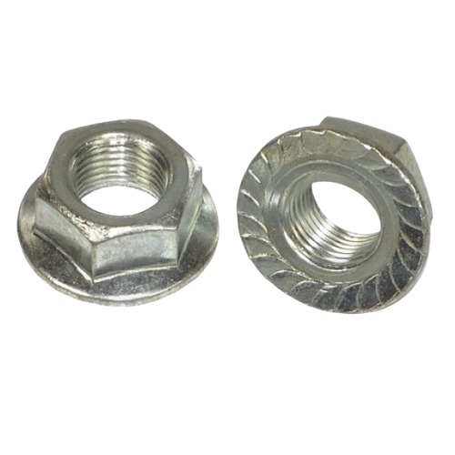 صامولة بورده مشرشرة صلب مجلفنة مقاس 6 مم ارتفاع 6 مم | صلابة لتجارة المثبتات