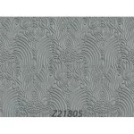 Patterned Wallpaper, Gray to green Color, Length 10m, Width 1.06m, Model Z21805 
