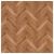 HDF wooden planks, 8mm thick, brown color, model Leo Fishbone 003B 12mm