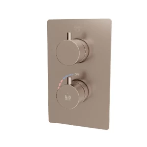 Matte Nickel Two Way Shower Mixer 12.4x18x13 cm, Matte Nickel | Hatch Company