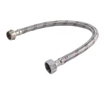 لي حمام مجدول  استانلس ستيل صيني مقاس 120 سم اللون فضي